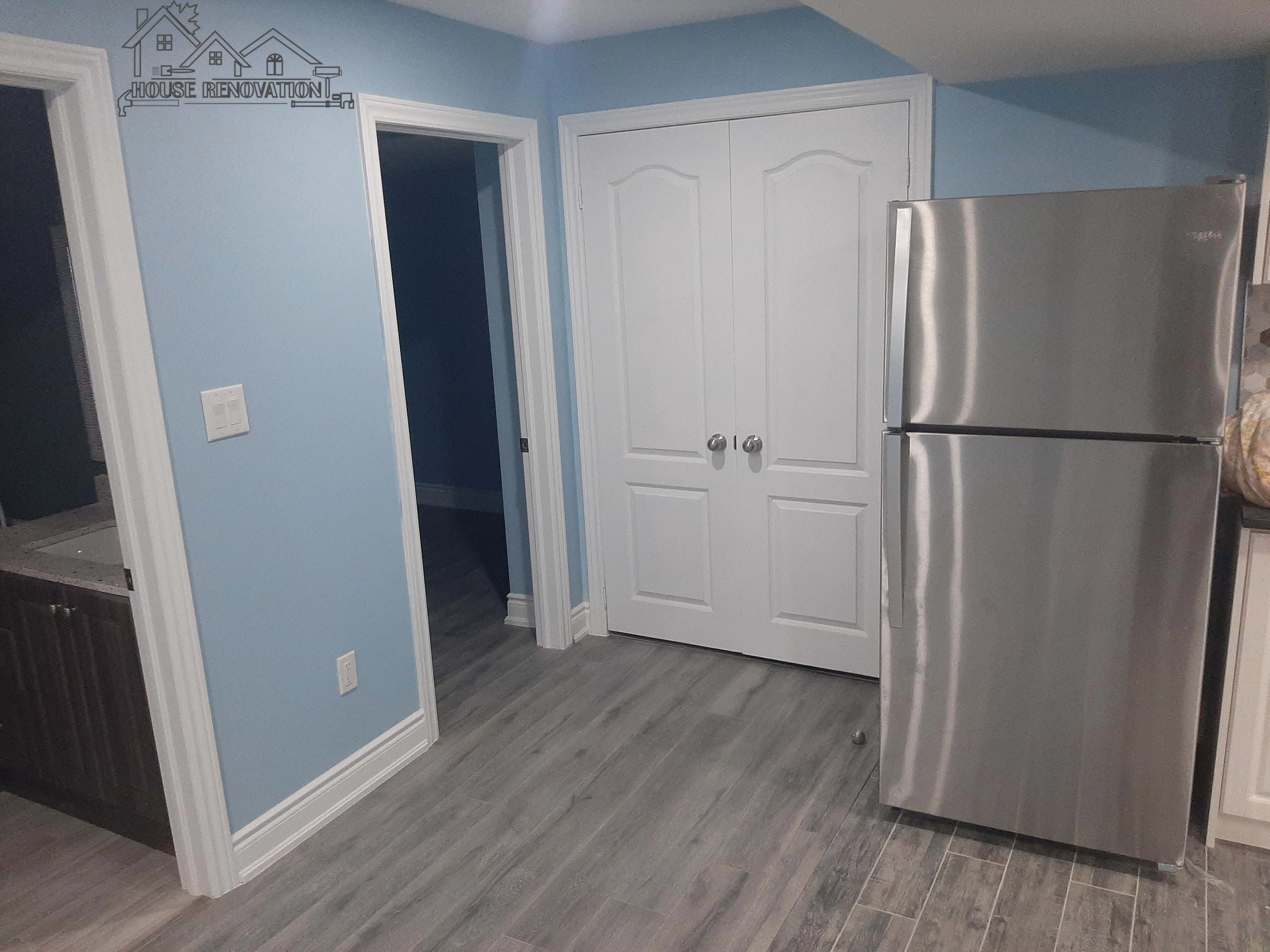 Basement renovation design in Mississauga, ON