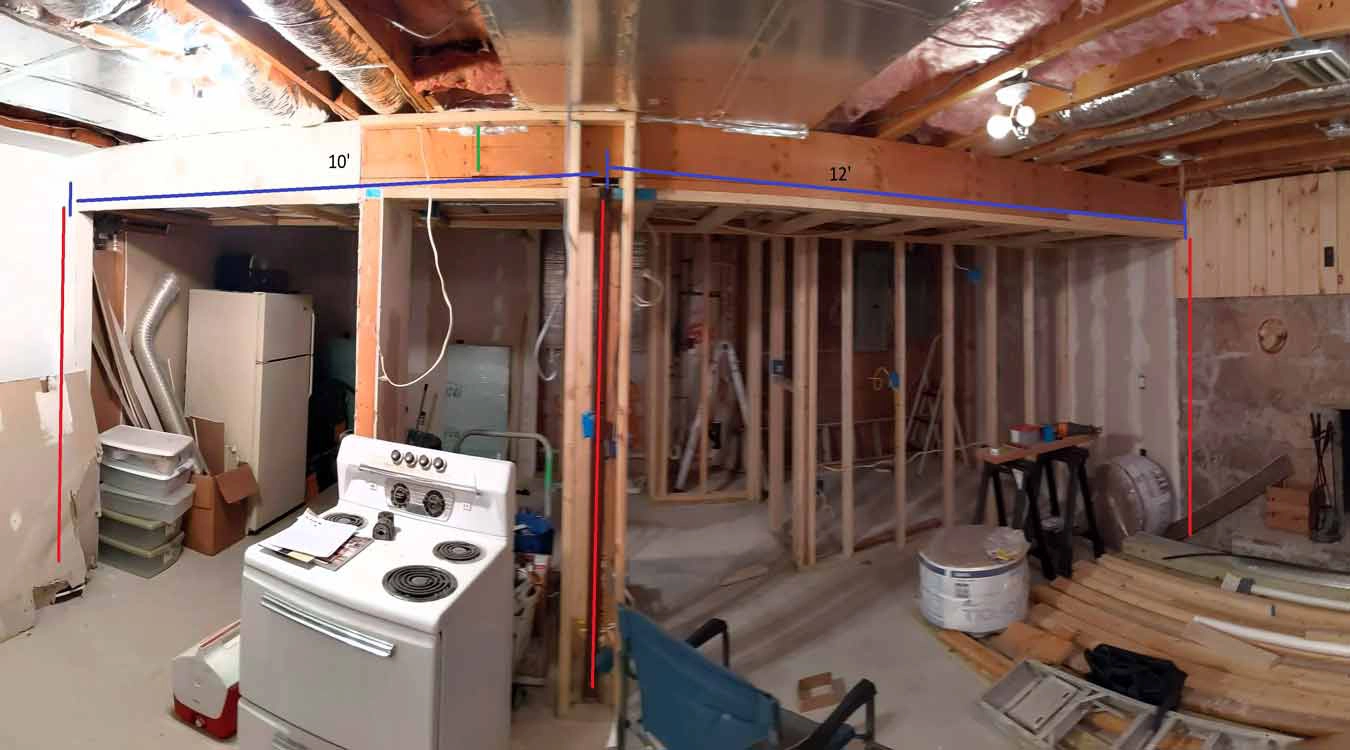 Bathroom remodeling and framing work